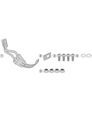 KIT DE MONTAJE GUARDABARROS TRASERO GIVI RM2159KIT TRACER 9 KIT DE MONTAJE GUARDABARROS TRASERO GIVI RM2159KIT TRACER 9