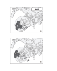 KIT DE MONTAJE GUARDABARROS TRASERO GIVI RM2159KIT TRACER 9 KIT DE MONTAJE GUARDABARROS TRASERO GIVI RM2159KIT TRACER 9