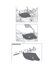 KIT DE PROTECTORES DE MANOS GIVI HP2173B YAMAHA MT07 KIT DE PROTECTORES DE MANOS GIVI HP2173B YAMAHA MT07