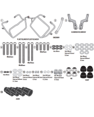 KIT DE FIJACION MALETAS LATERALES GIVI PLO6710CAM APRILIA TUAREG 660