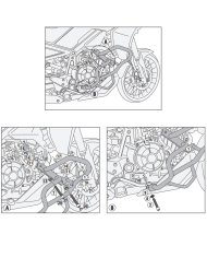 DEFENSAS DE MOTOR GIVI TN6710 APRILIA TUAREG 660 DEFENSAS DE MOTOR GIVI TN6710 APRILIA TUAREG 660