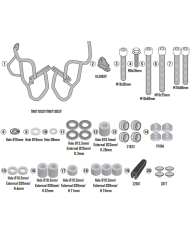 DEFENSAS DE MOTOR GIVI TN6710 APRILIA TUAREG 660 DEFENSAS DE MOTOR GIVI TN6710 APRILIA TUAREG 660