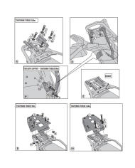 KIT DE FIJACIÓN POSTERIOR GIVI SRA9651 KOVE 800 X PRO