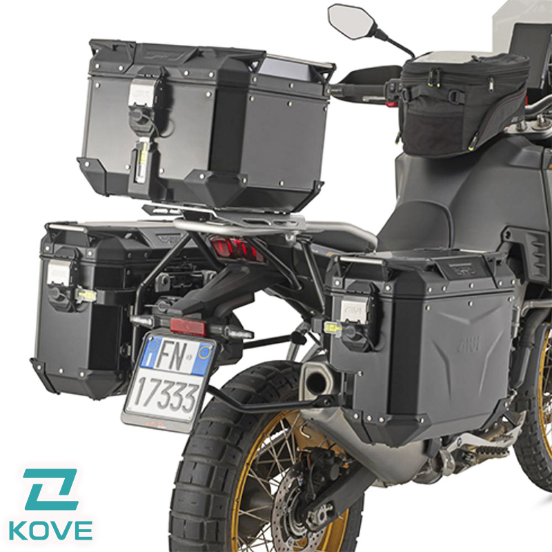 KIT DE FIJACION MALETAS LATERALES GIVI PLOS9651CAM KOVE 800 X-PRO