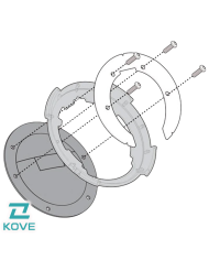 ADAPTADOR GIVI PARA BOLSAS TANKLOCK BF93