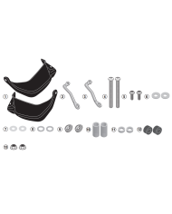 KIT DE PROTECTORES DE MANOS GIVI HP9651B KOVE 800 X-PRO KIT DE PROTECTORES DE MANOS GIVI HP9651B KOVE 800 X-PRO
