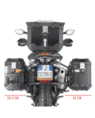 KIT DE FIJACION MALETAS LATERALES GIVI PLO7717CAM KTM ADVENTURE 890/790
