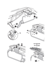 KIT DE FIJACION MALETAS LATERALES SHAD A0TR614P APRILIA TUAREG 660