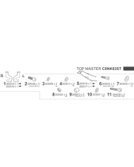 KIT DE FIJACIÓN POSTERIOR SHAD C0NK83ST CFMOTO 800 NK/SPORT/ADVANCED