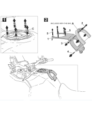 FIJACION BOLSA DE DEPOSITO SHAD CLICK SYSTEM K013CS KTM 390/790/890 ADVENTURE