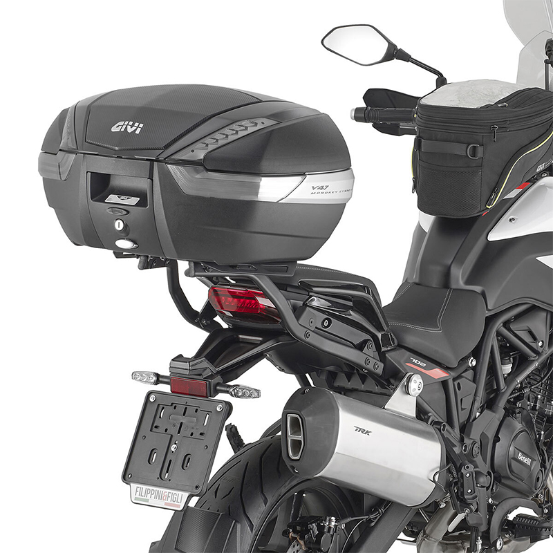 KIT DE FIJACION POSTERIOR GIVI SR8719 BENELLI TRK 702/QJMOTOR SRT 700 SX | Fijaciones Top Case de moto | %brands%