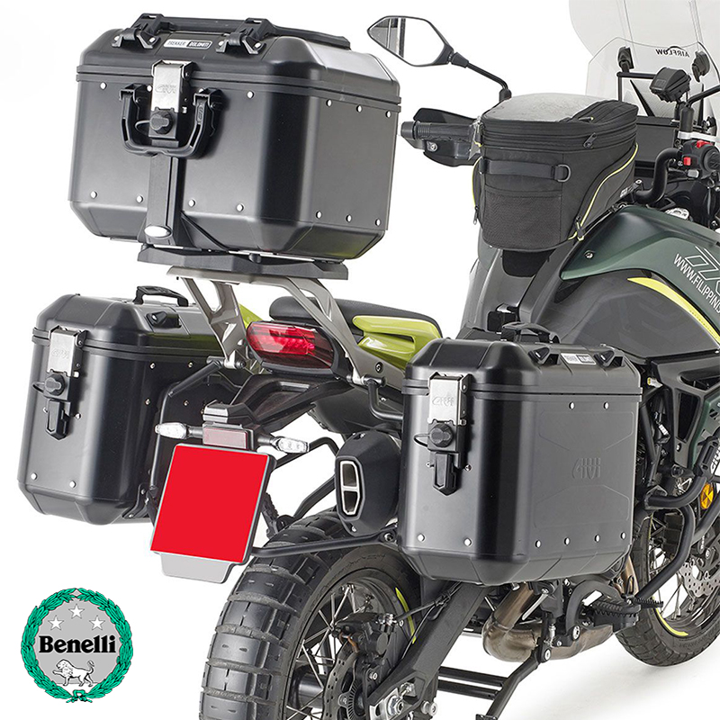 KIT DE FIJACION MALETAS LATERALES GIVI PL8717 BENELLI TRK 702