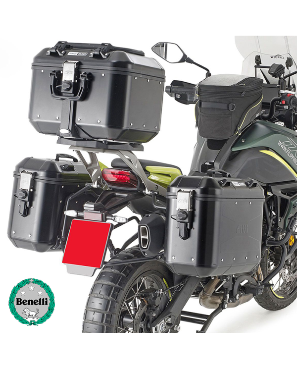 KIT DE FIJACION MALETAS LATERALES GIVI PL8717 BENELLI TRK 702