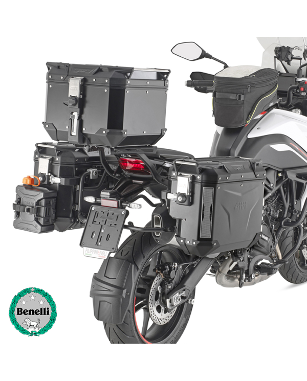 KIT DE FIJACION MALETAS LATERALES GIVI PLOS8717CAM BENELLI TRK 702