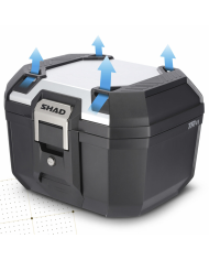BAUL SHAD TOP CASE TR41 TERRA ALUMINIO | Top Case de moto | %brands%
