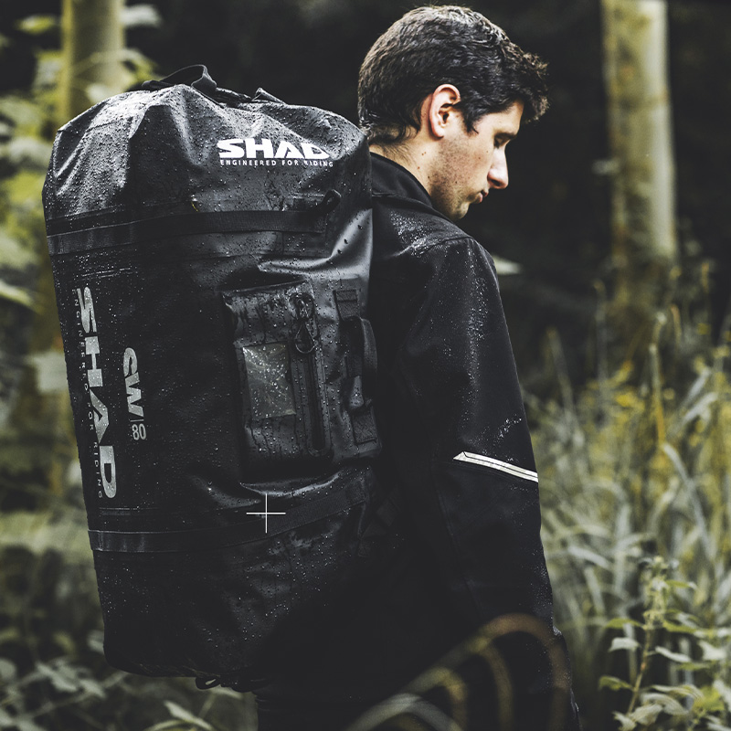 BOLSA TRASERA Y MOCHILA SHAD SW80  IMPERMEABLE X0SW80 | Bolsas de moto | %brands%