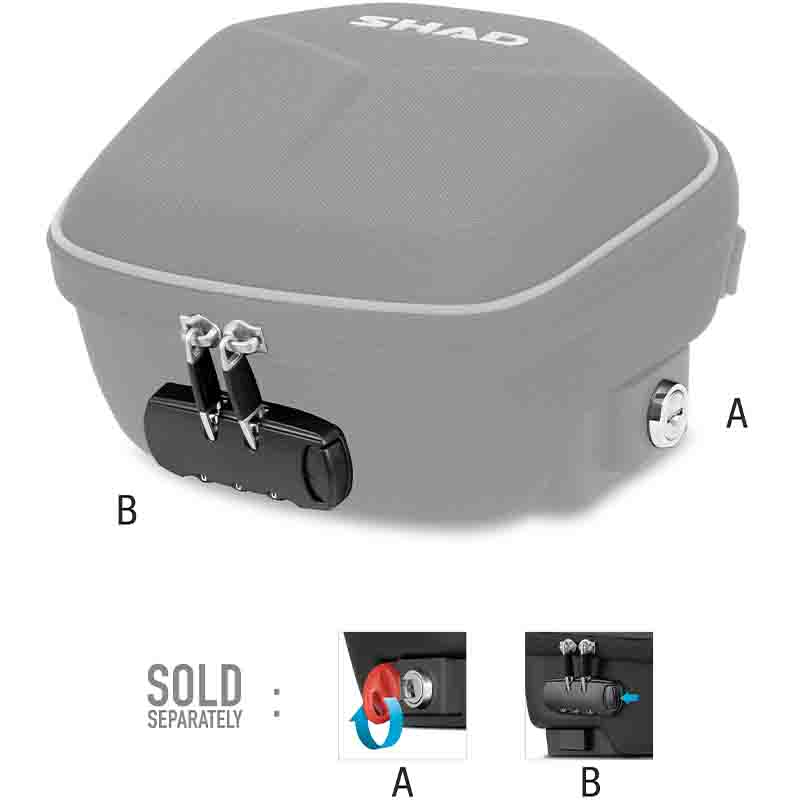 BOLSA SOBREDEPÓSITO SHAD E02C CLICK SYSTEM X0SE02C