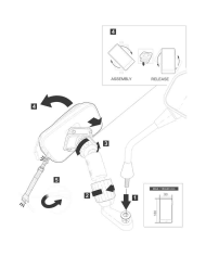 KIT SOPORTE UNIVERSAL SHAD SG71 180 X 90 MM X0SG71M PARA RETROVISOR