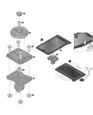 KIT SOPORTE UNIVERSAL SW-MOTECH PARA SMARTPHONE Y GPS GPS.00.308.35500