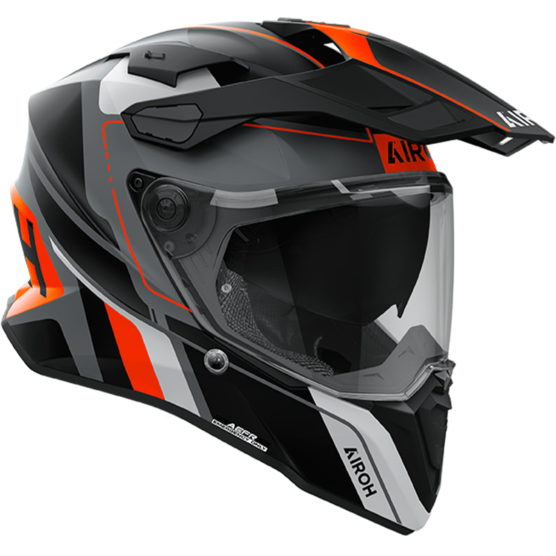 CASCO AIROH COMMANDER 2 SKIP ORANGE/MATT