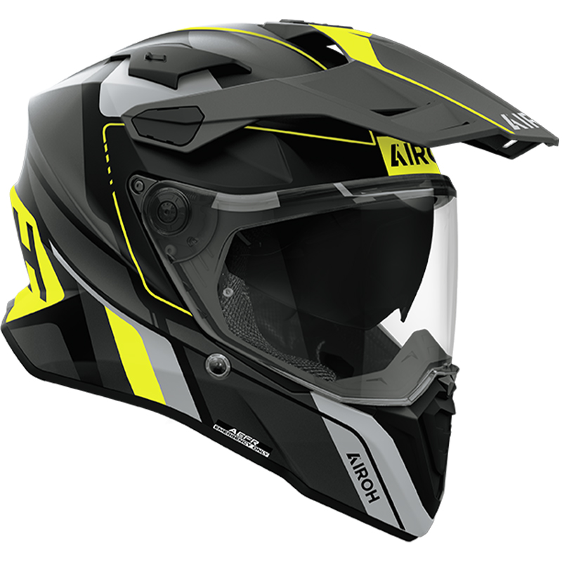 CASCO AIROH COMMANDER 2 SKIP YELLOW MATT
