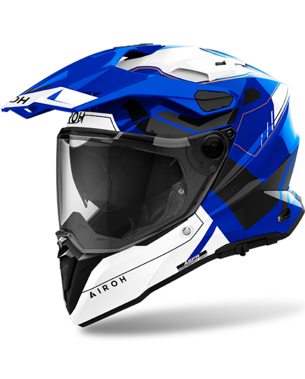 CASCO AIROH COMMANDER 2 REVEAL BLUE GLOSS