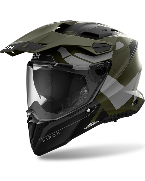 CASCO AIROH COMMANDER 2 REVEAL MILITARY GREEN