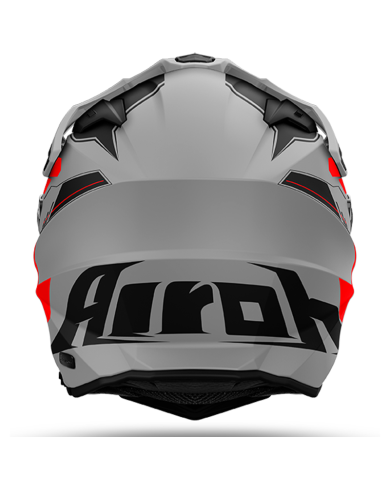 CASCO AIROH COMMANDER 2 REVEAL RED FLUO MATT
