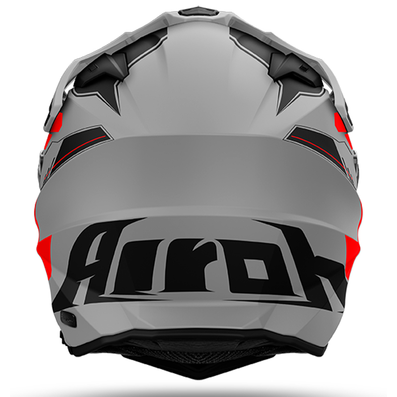 CASCO AIROH COMMANDER 2 REVEAL RED FLUO MATT