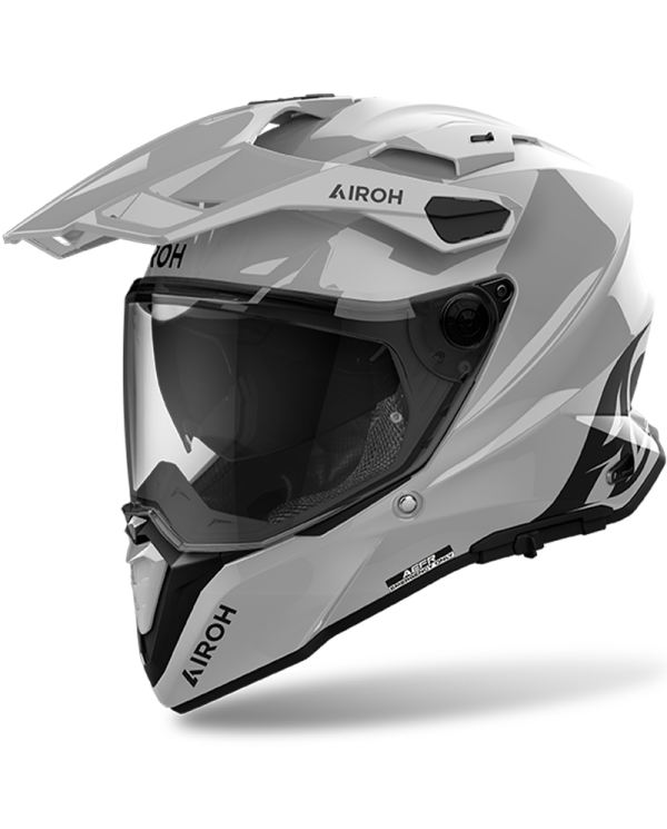 CASCO AIROH COMMANDER 2 CEMENT GREY GLOSS