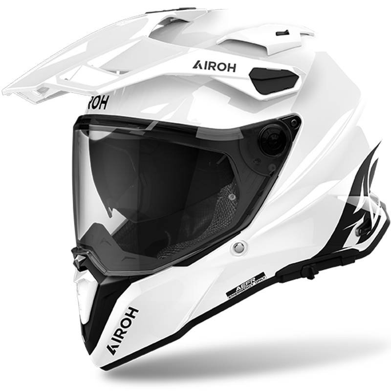 CASCO AIROH COMMANDER 2 WHITE GLOSS