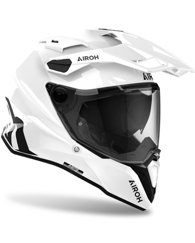 CASCO AIROH COMMANDER 2 WHITE GLOSS