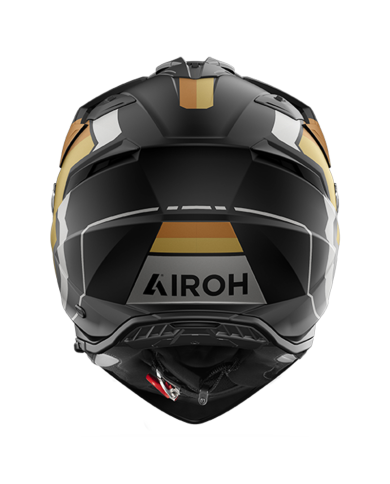 CASCO AIROH BANDIT HORN GOLD MATT
