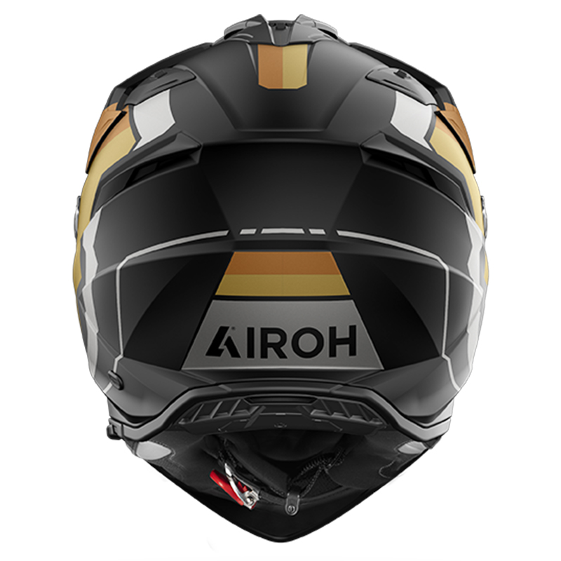 CASCO AIROH BADX-X HORN GOLD MATT | Cascos Adventure de moto | %brands%