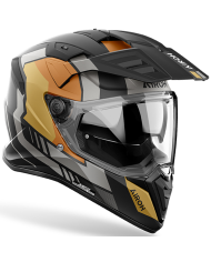 CASCO AIROH BANDIT HORN GOLD MATT