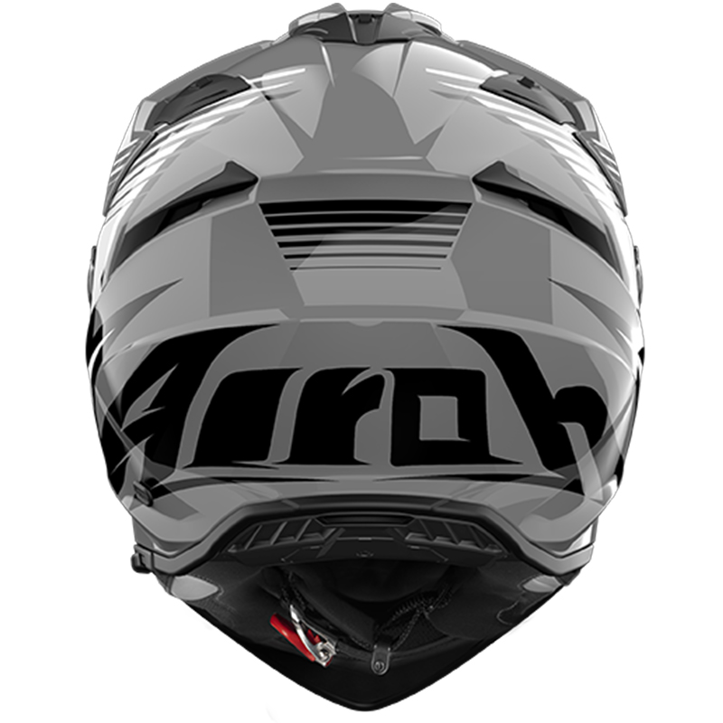 CASCO AIROH BADX-X SPICY GREY GLOSS | Cascos Adventure de moto | %brands%