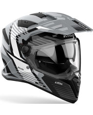 CASCO AIROH BADX-X SPICY GREY GLOSS | Cascos Adventure de moto | %brands%