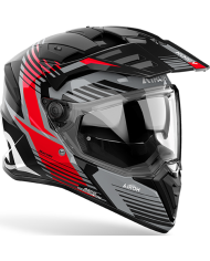 CASCO AIROH BANDIT SPICY RED GLOSS
