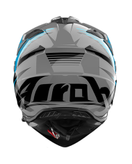 CASCO AIROH BANDIT SPICY BLUE GLOSS