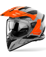 CASCO AIROH BANDIT TUNE ORANGE GLOSS