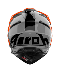 CASCO AIROH BADX-X TUNE ORANGE GLOSS | Cascos Adventure de moto | %brands%