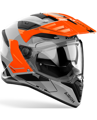CASCO AIROH BANDIT TUNE ORANGE GLOSS