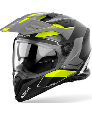 CASCO AIROH BANDIT TUNE YELLOW MATT