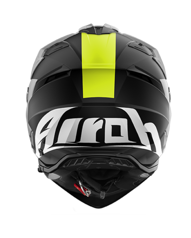 CASCO AIROH BANDIT TUNE YELLOW MATT
