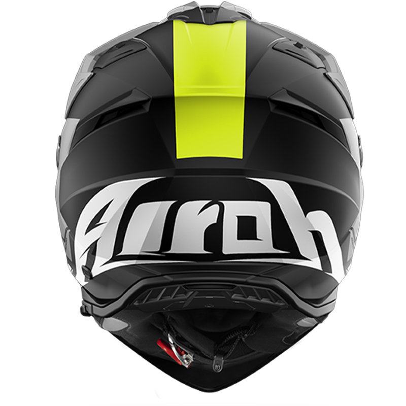 CASCO AIROH BADX-X TUNE YELLOW MATT | Cascos Adventure de moto | %brands%