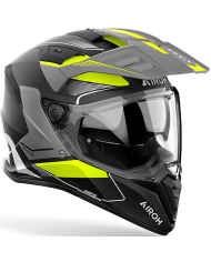 CASCO AIROH BADX-X TUNE YELLOW MATT | Cascos Adventure de moto | %brands%