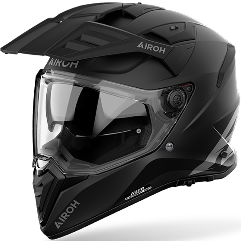 CASCO AIROH BANDIT BLACK MATT