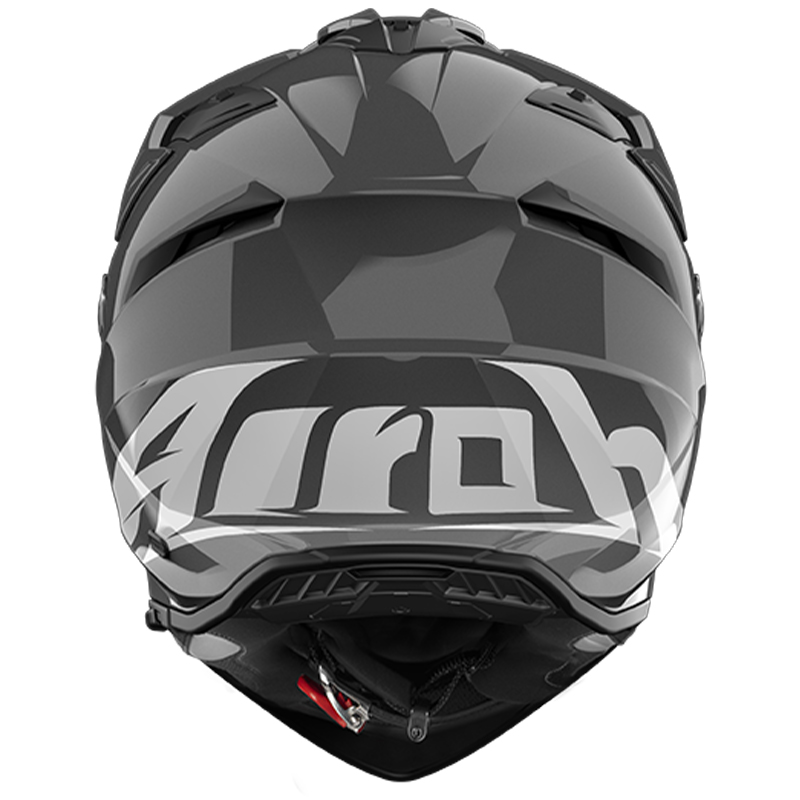 CASCO AIROH BADX-X DARK GREY GLOSS | Cascos Adventure de moto | %brands%