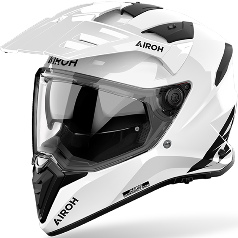 CASCO AIROH BANDIT WHITE GLOSS