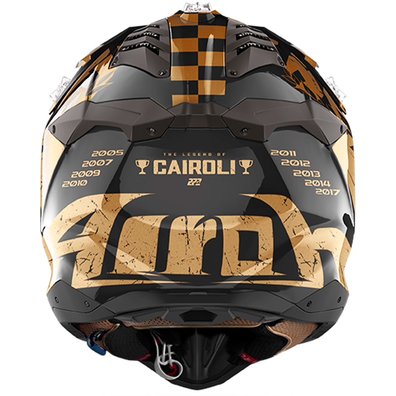 CASCO AIROH AVIATOR 3 CARBONO LEGEND CAIROLI EDIT LIMIT